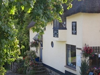 The thatched Primrose tearoom